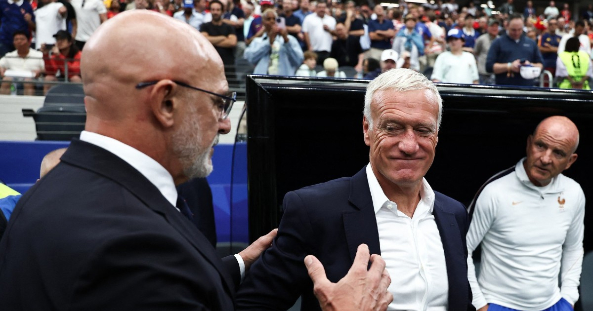 Deschamps je kritizirao suđenje u polufinalu. De la Fuente mu je odgovorio