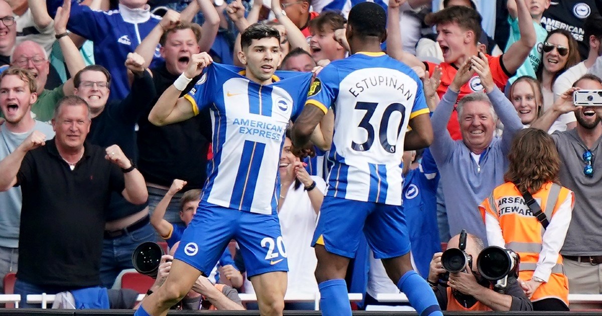 Brighton s 3:0 deklasirao Arsenal i izbacio ga iz utrke za titulu u Premier ligi