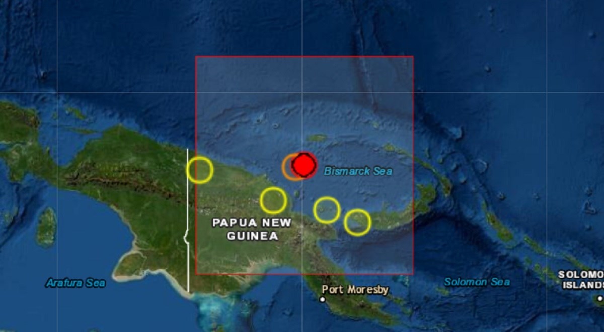 Potres od 6.3 po Richteru kod Papue Nove Gvineje