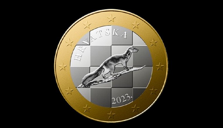 Ovo je dizajn kovanice eura, autor dobio 70.000 kuna. Pogledajte sliku s interneta