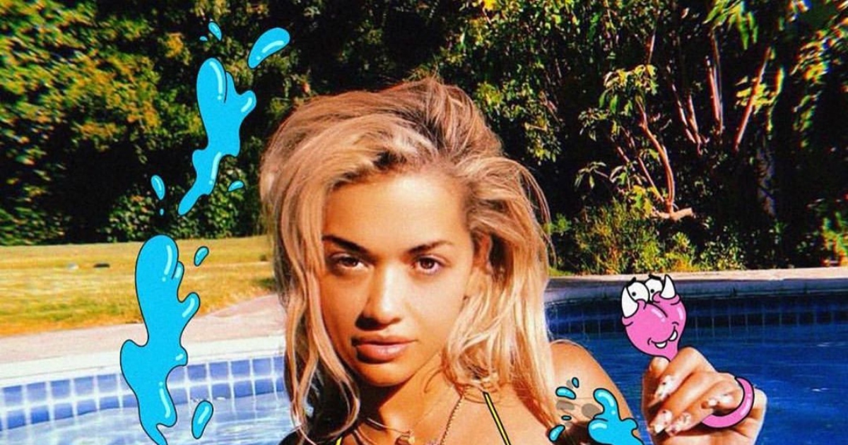 Rita Ora raspametila obožavatelje fotkom u nacrtanom bikiniju