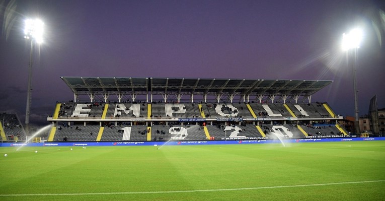 Požar na stadionu uoči utakmice Serie A, odgođen početak