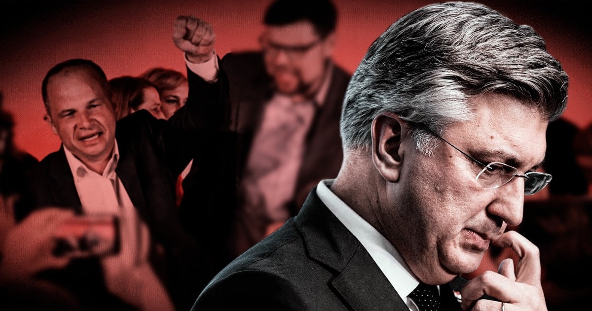 HDZ snažno pada, prestigao ga je SDP. Može li Plenković doživjeti potop na izborima?