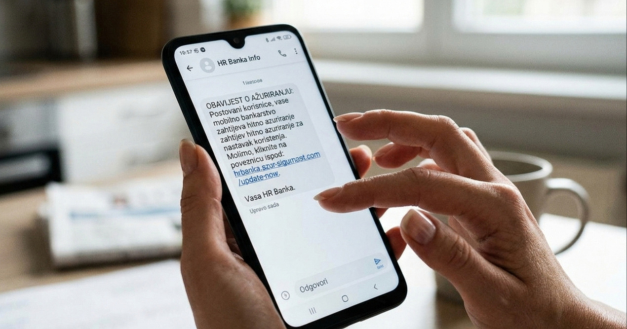 Dvoje ljudi kod Dubrovnika ostalo bez 5360 eura zbog lažnih SMS poruka