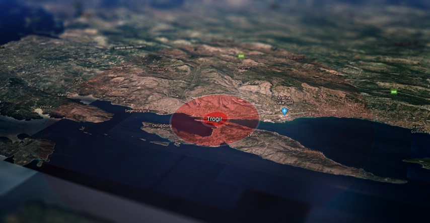 Trogir je sinoć zatresao slabiji potres