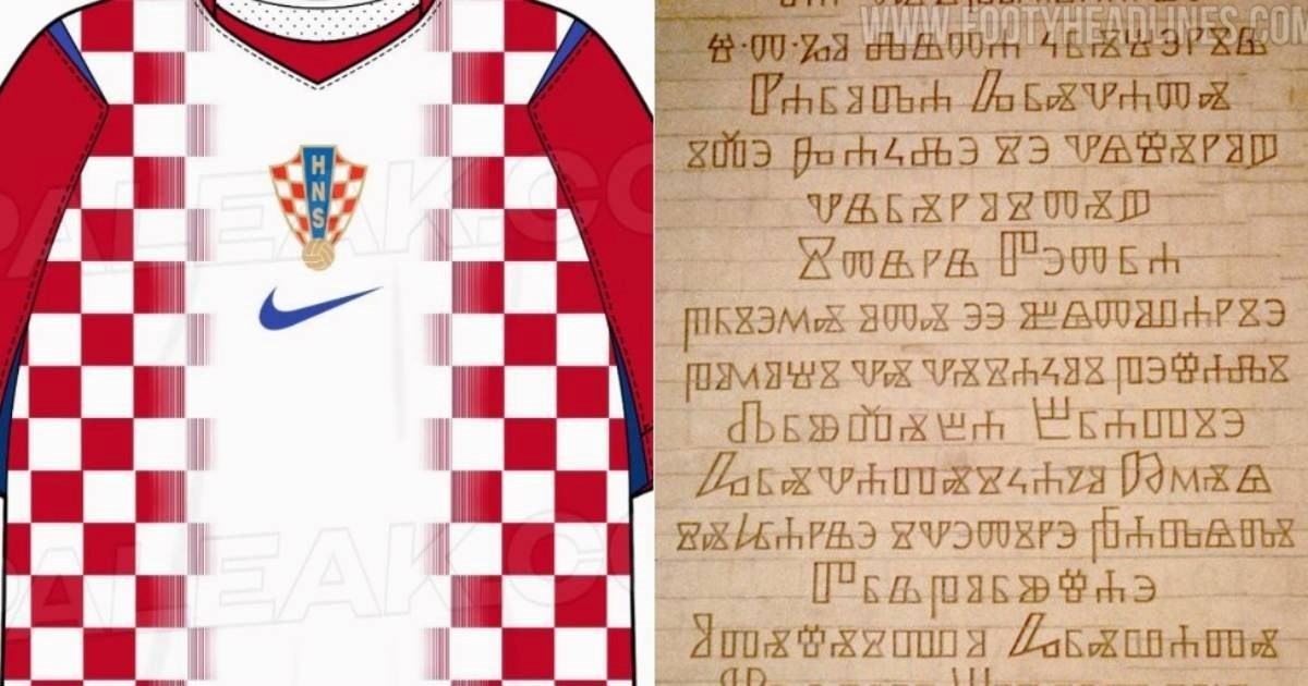 Novi domaći dres Hrvatske imat će glagoljicu? Procurio navodni dizajn