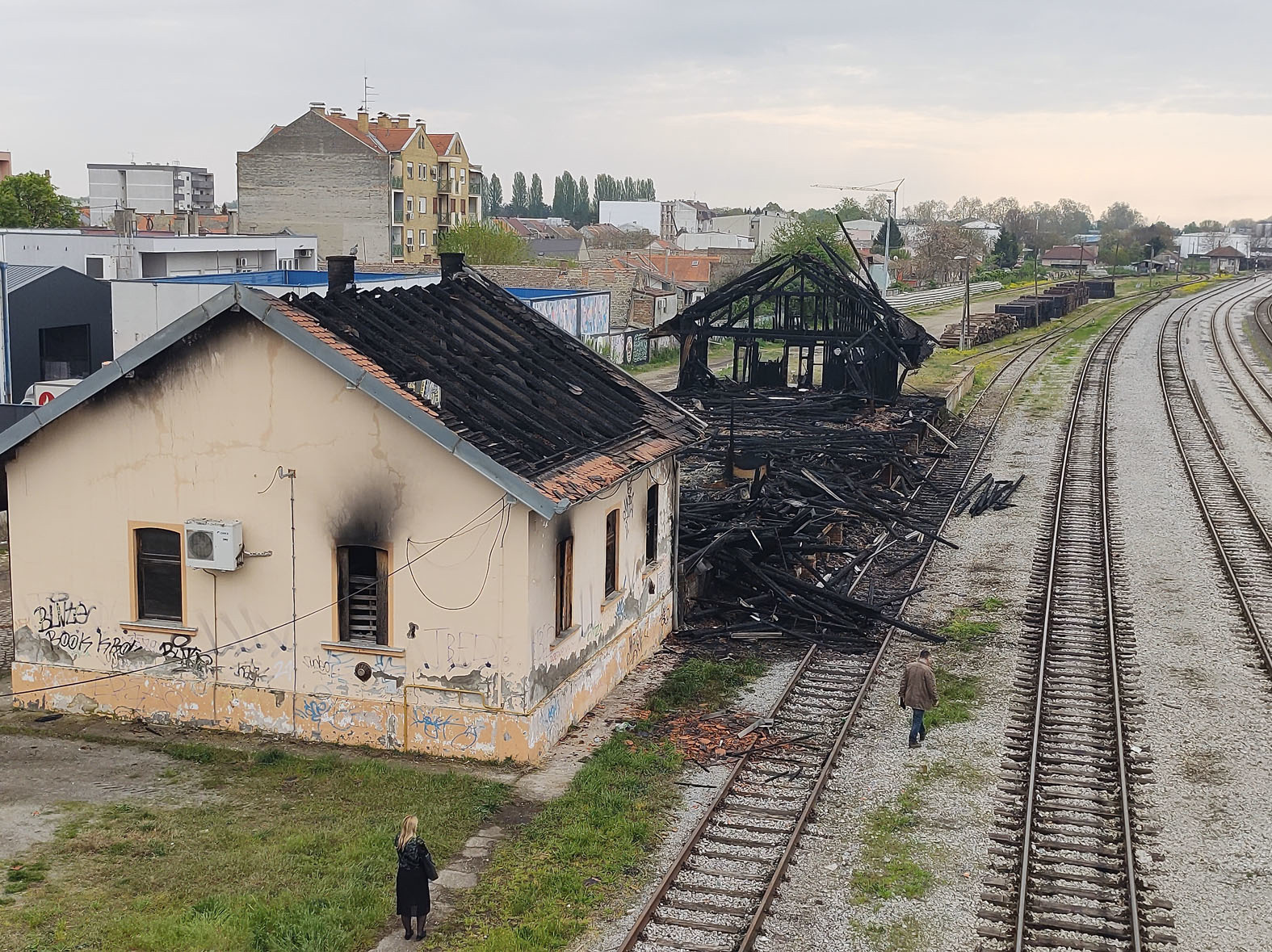 Otkriven uzrok velikog požara skladišta HŽ-a u Osijeku