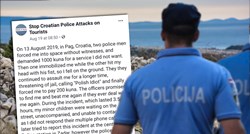 Poljski turist: "Policajac na Pagu me udario šakom u glavu i nazvao idiotom"