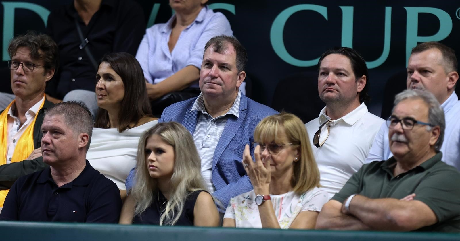 Jakov Kitarović snimljen na Davis Cupu, Kolinde ovaj put nije bilo u blizini