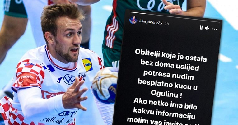 Luka Cindrić nudi smještaj u Ogulinu obitelji koja je ostala bez doma u potresu