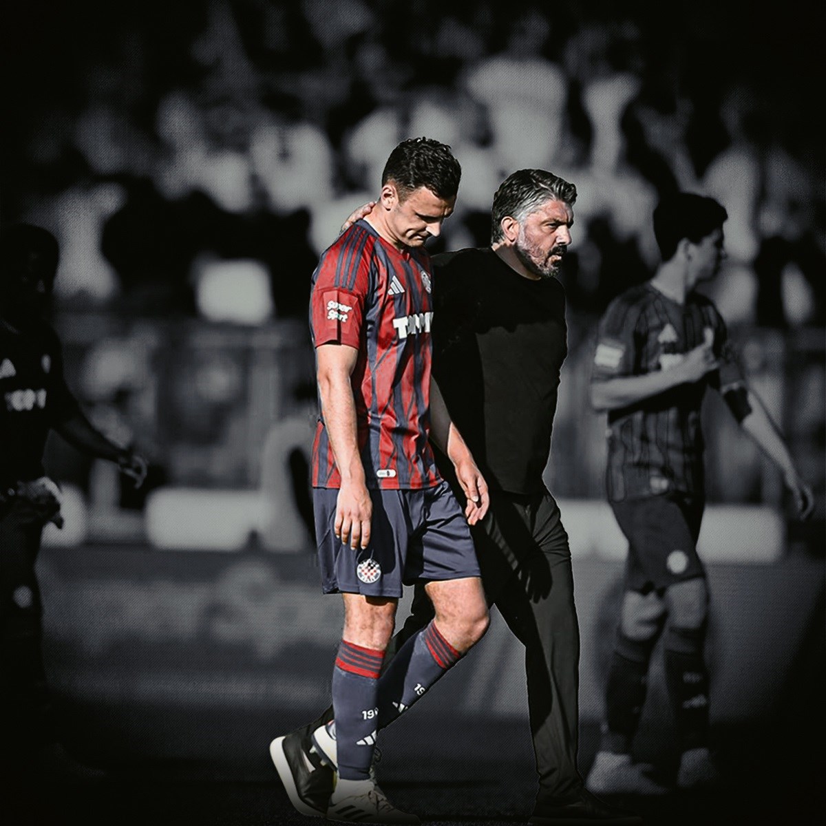 Gattusova maska frajera skrivala je šarlatanstvo. Sramota je što je napravio Hajduku
