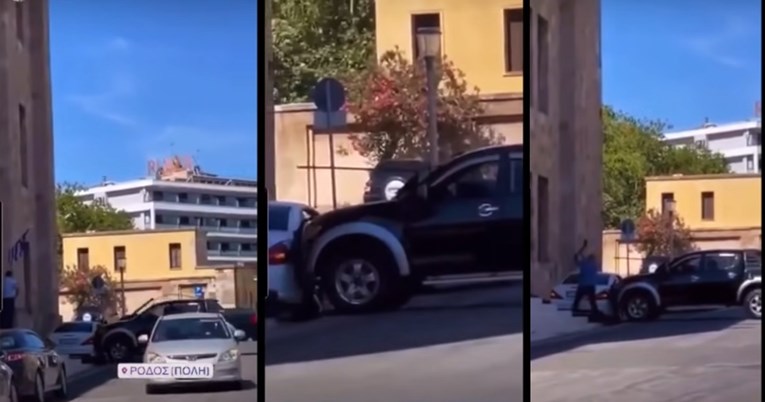 VIDEO pogledajte što je ljutiti policajac napravio šefovom autu