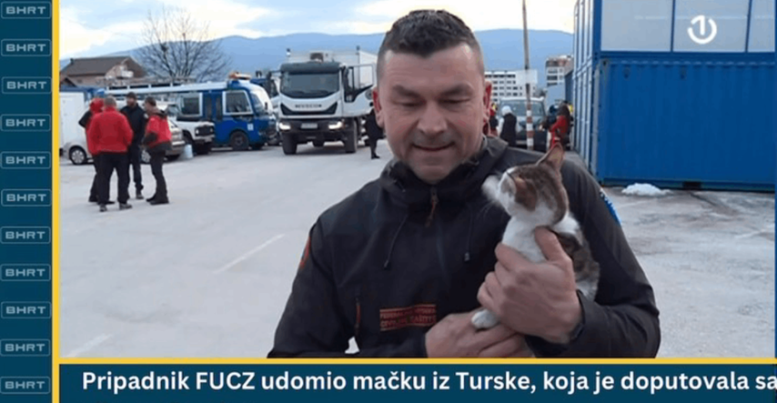 Maca koju su spasioci donijeli iz Turske dobila državljanstvo BiH