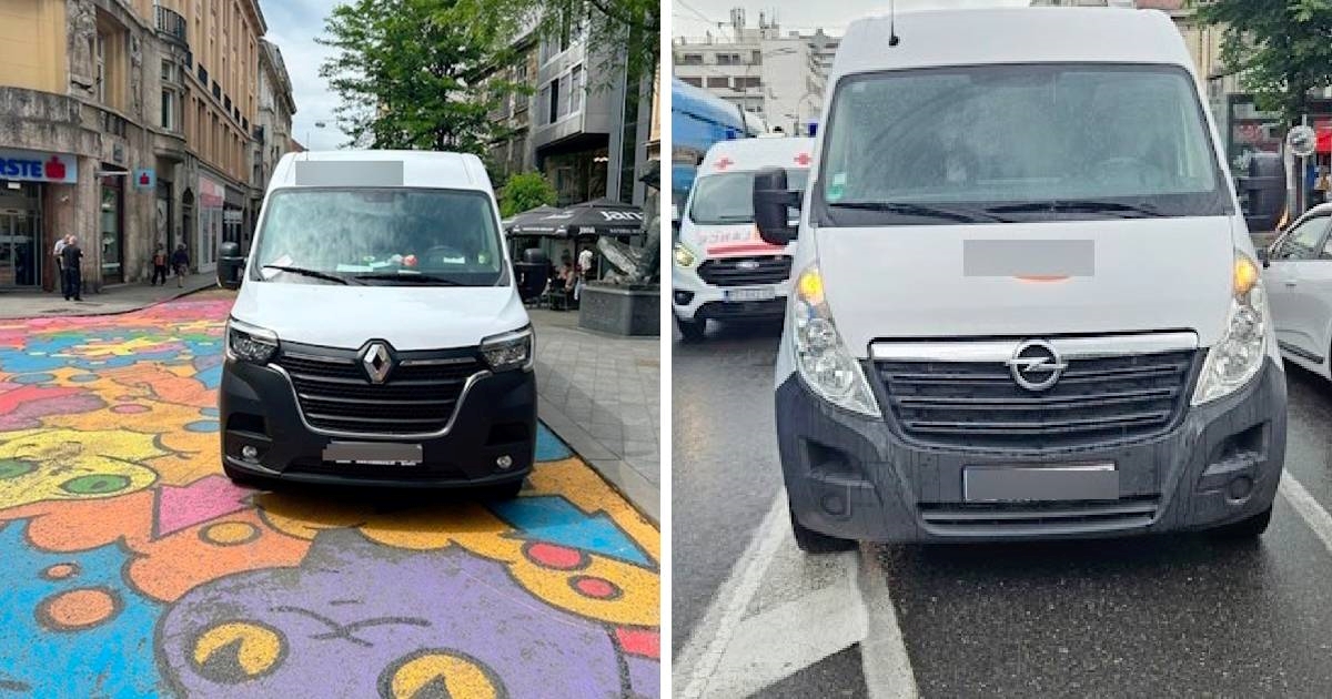 FOTO Parkiraju nasred cesta, pješačkih zona... Policija krenula u veliku akciju