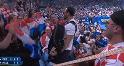 VIDEO Hrvatski navijači u Sydneyju Čilića bodrili pjesmom Geni kameni