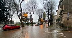 Grmljavinsko nevrijeme na Jadranu, kiša potopila ulice u Istri i Dalmaciji