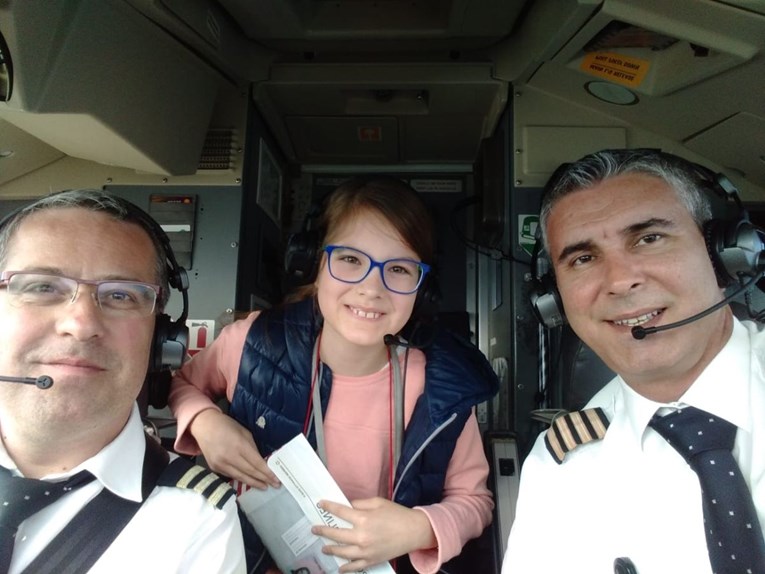 11-godišnja Laura će zauvijek pamtiti ovaj let Croatia Airlinesa: "Divna gesta"