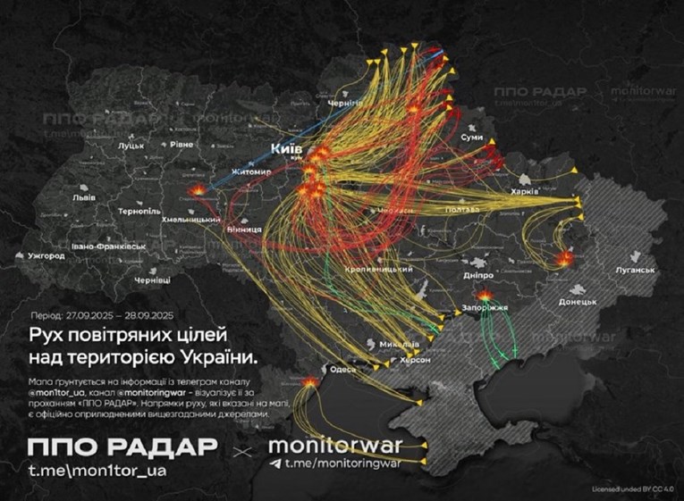 Detalji strašnog udara na Kijev: 500 dronova, 40 raketa, trajao 12 sati. Ubili dijete