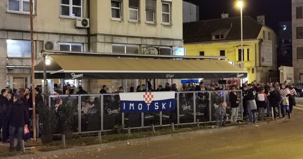 VIDEO Pogledajte pjesmu navijača iz Imotskog u kafiću na Sveticama