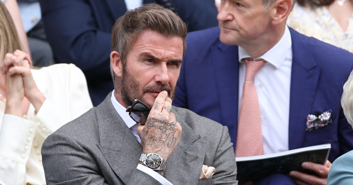 Beckham i sin na Wimbledonu pokazali satove. Jedan je klasik, drugi čisti luksuz