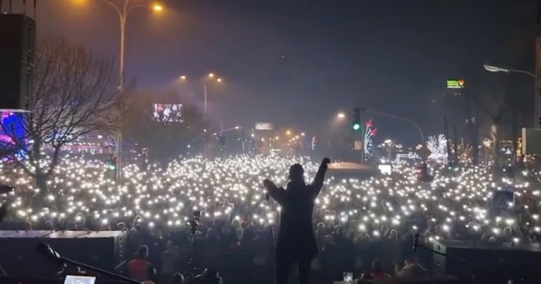 Grašo o jučerašnjem dočeku u Banjoj Luci: "Oboren rekord, 35 tisuća ljudi na trgu"