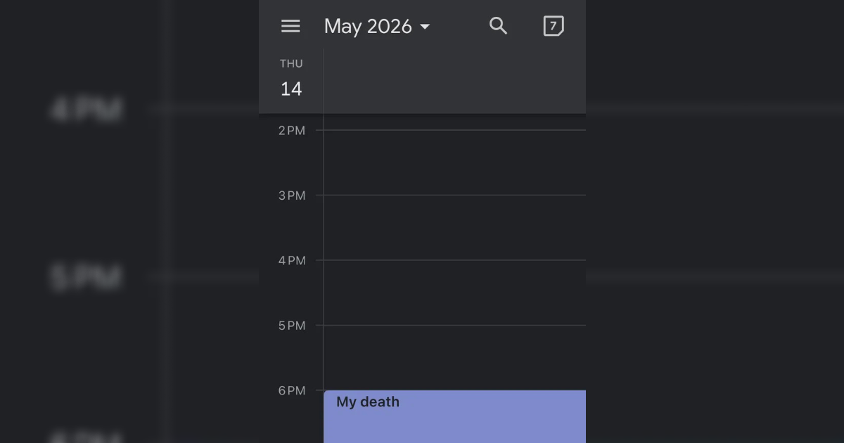 Prestravila se kad je uočila jeziv događaj u kalendaru za svibanj 2026.