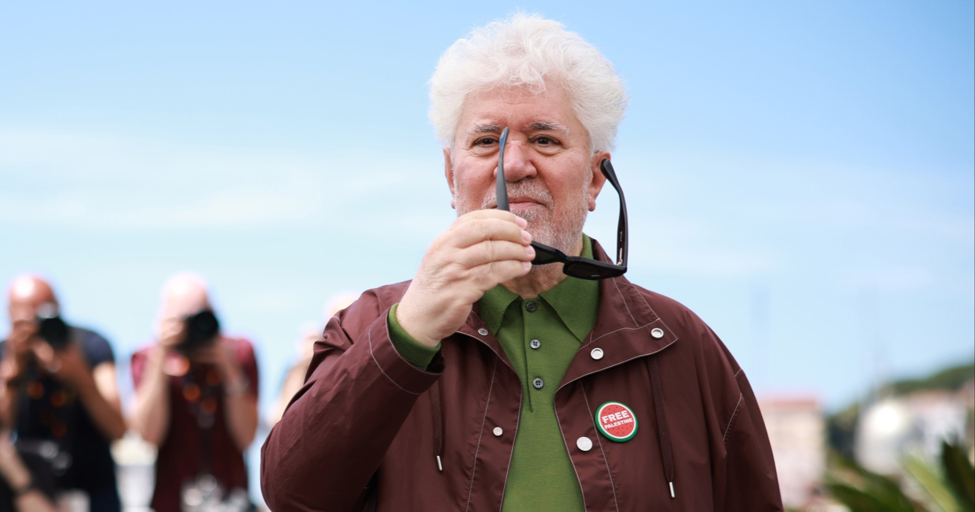 Pedro Almodóvar nosio bedž s porukom "Free Palestine" u Cannesu