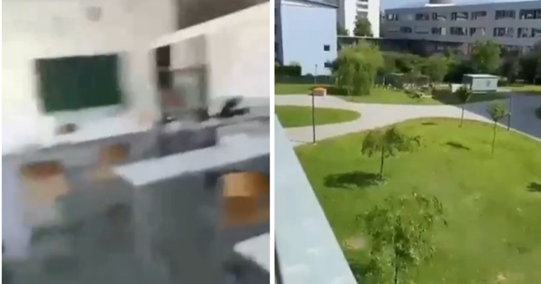VIDEO Dramatične snimke iz škole u Grazu. Čuje se pucnjava