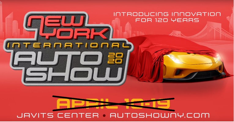 New York Auto Show je zbog koronavirusa (ipak) odgođen