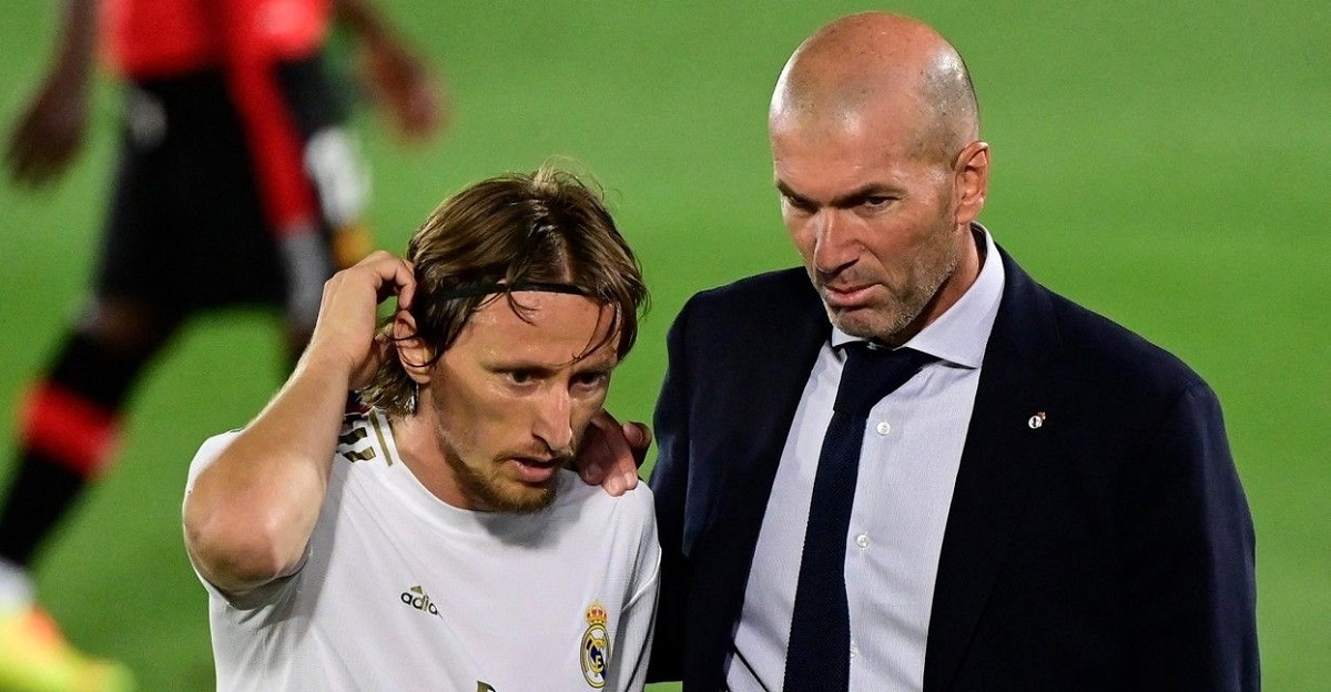 Zidane: Postrojio sam igrače i postavio im važno pitanje. Svi su pokazali Modrića