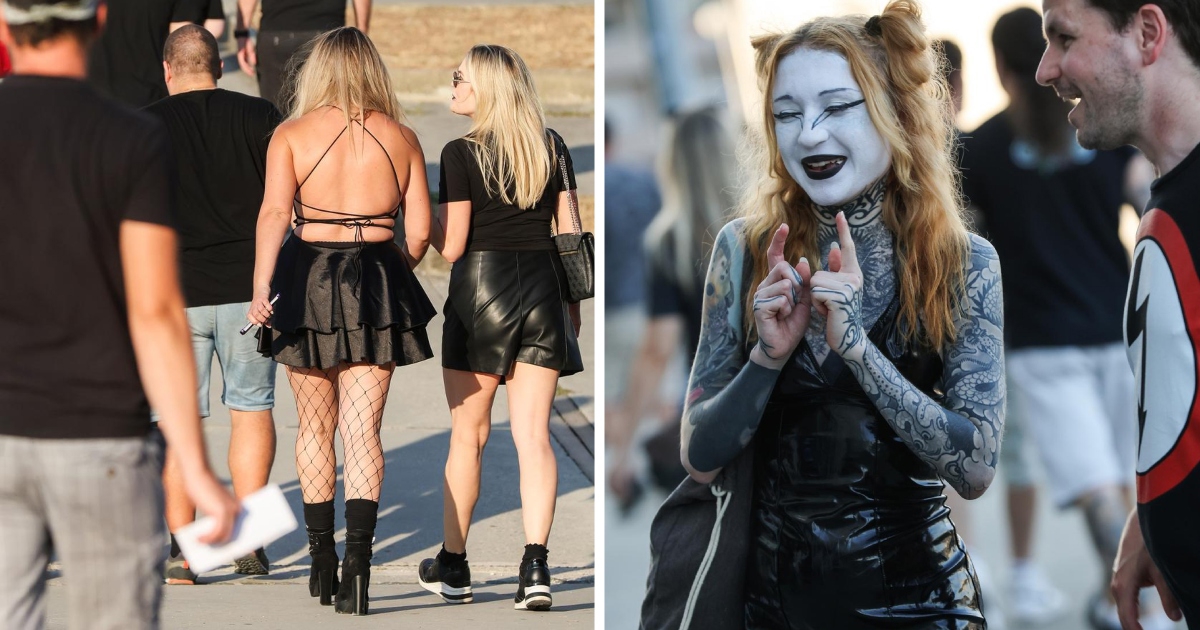 Koža, lanci i tetovaže: Fanovi Marilyna Mansona pokazali outfite