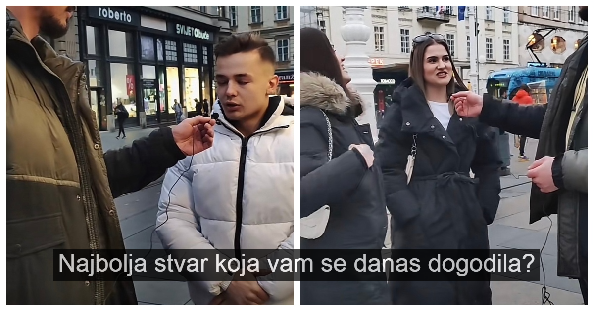 Pitali smo ljude u centru Zagreba što je najbolje što im se dogodilo tog dana