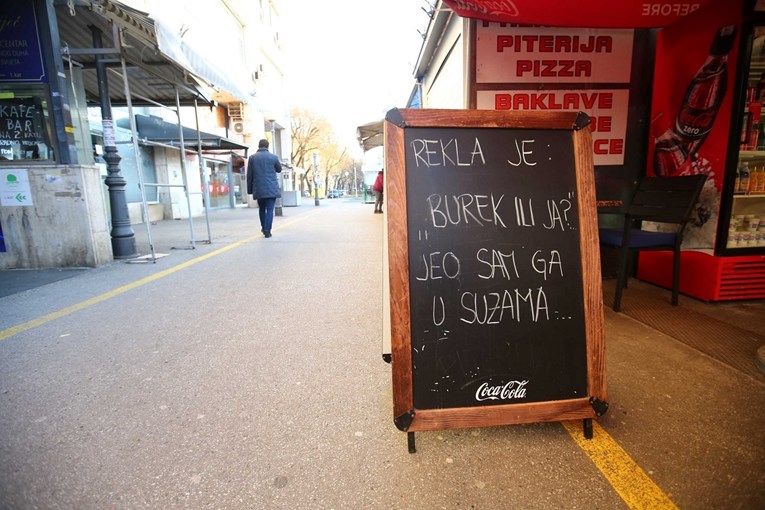 Buregdžinica u Zagrebu mami goste urnebesnom porukom: "Jeo sam ga u suzama"