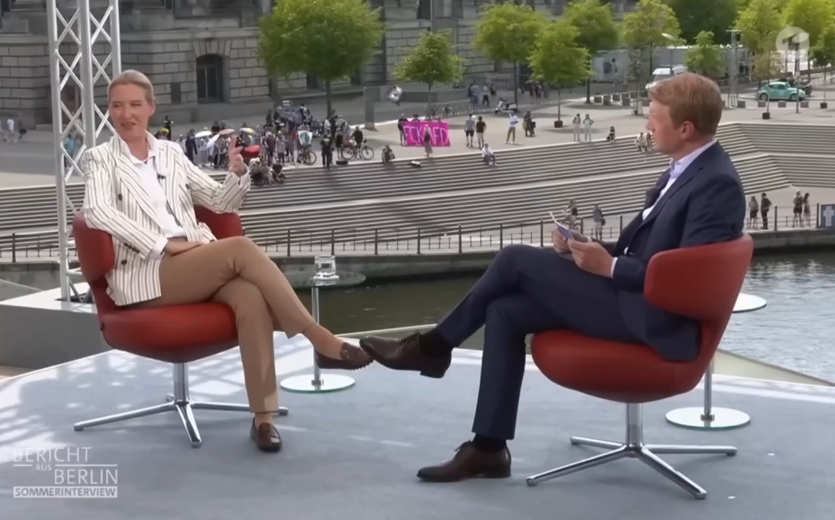 VIDEO Intervju sa šeficom AfD-a ispao teški debakl