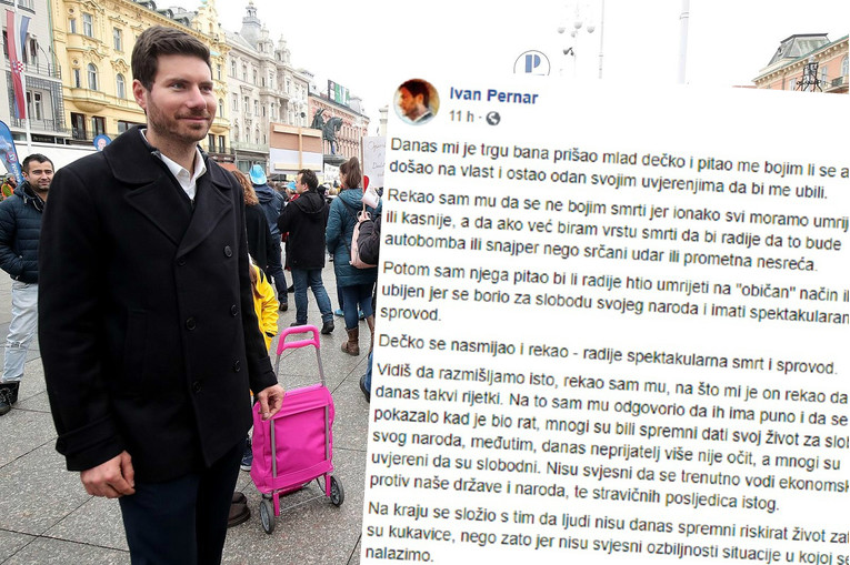 Pernar mladića pitao kako bi volio umrijeti
