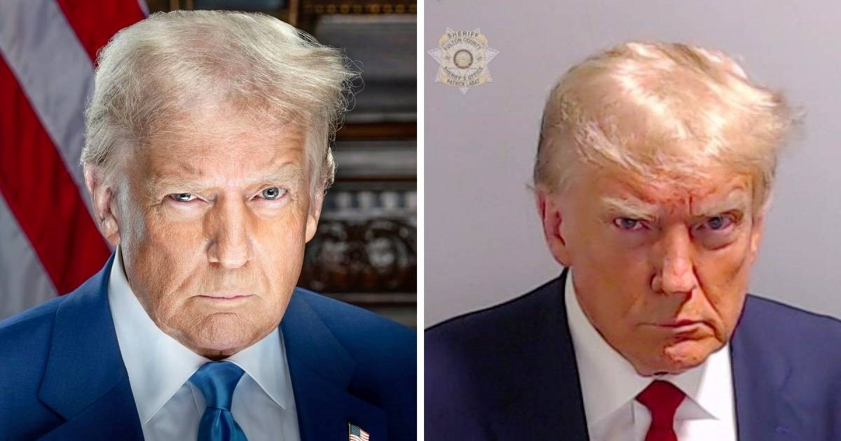 Objavljen je službeni Trumpov portret. Uočavate li sličnost s nečim?