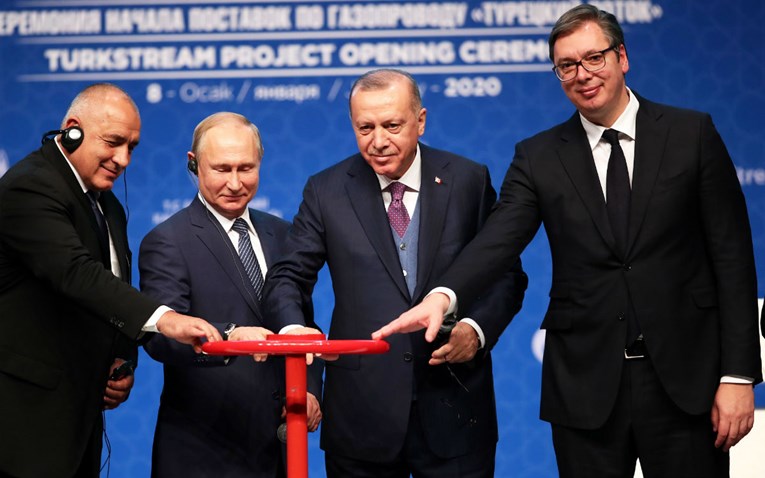 Gazprom isporučio prvu milijardu prostornih metara plina kroz Turski tok