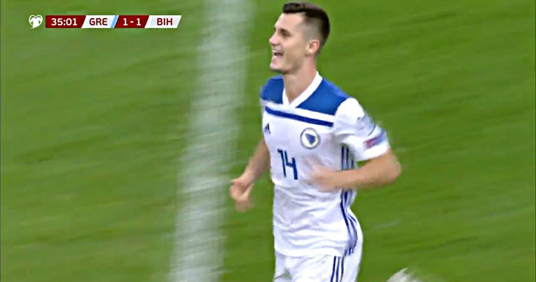 Pogledajte novi gol Amera Gojaka za Bosnu i Hercegovinu