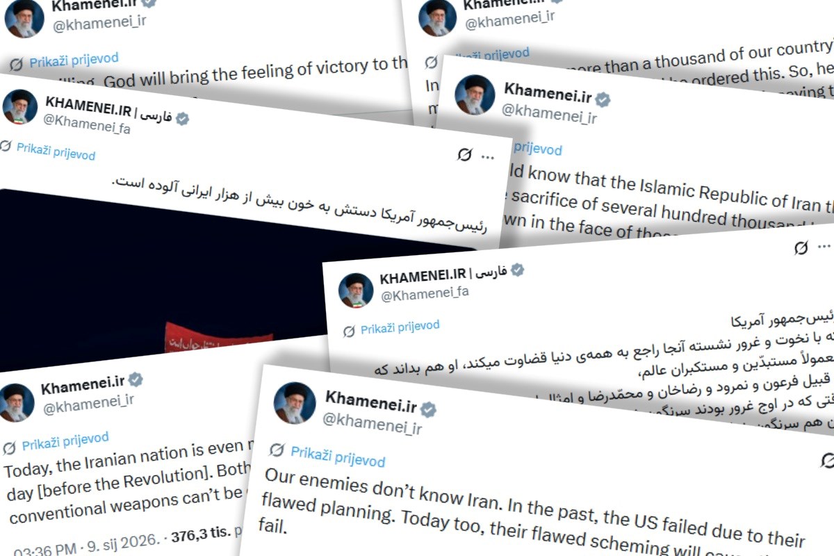 U Iranu blokiran internet, a ajatolah i dalje objavljuje na X-u. Kako je to moguće?