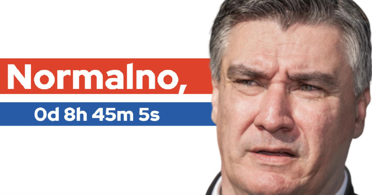 Normalno - to je ime Milanovićeve službene stranice