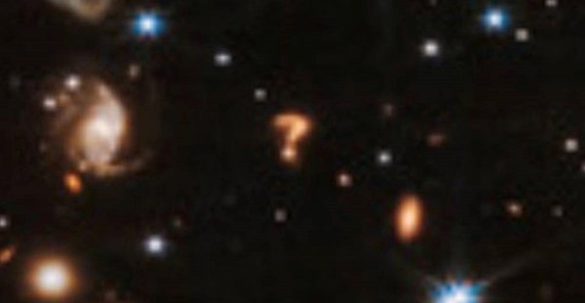 FOTO James Webb snimio ogroman upitnik u svemiru