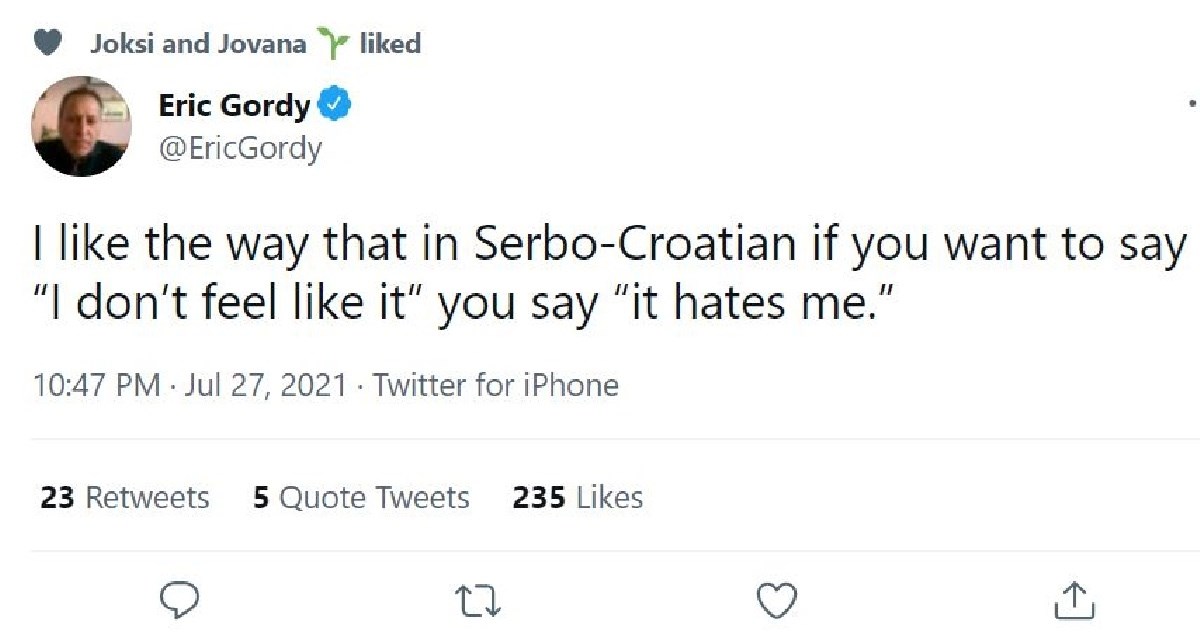 Engleski stručnjak za bivšu Jugu razbjesnio Hrvate: "Ovo ne postoji u našem jeziku"