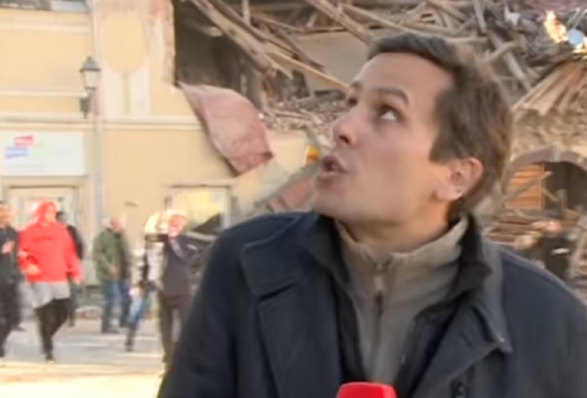 VIDEO Reporter Al Jazeere se javljao uživo kad je udario novi potres