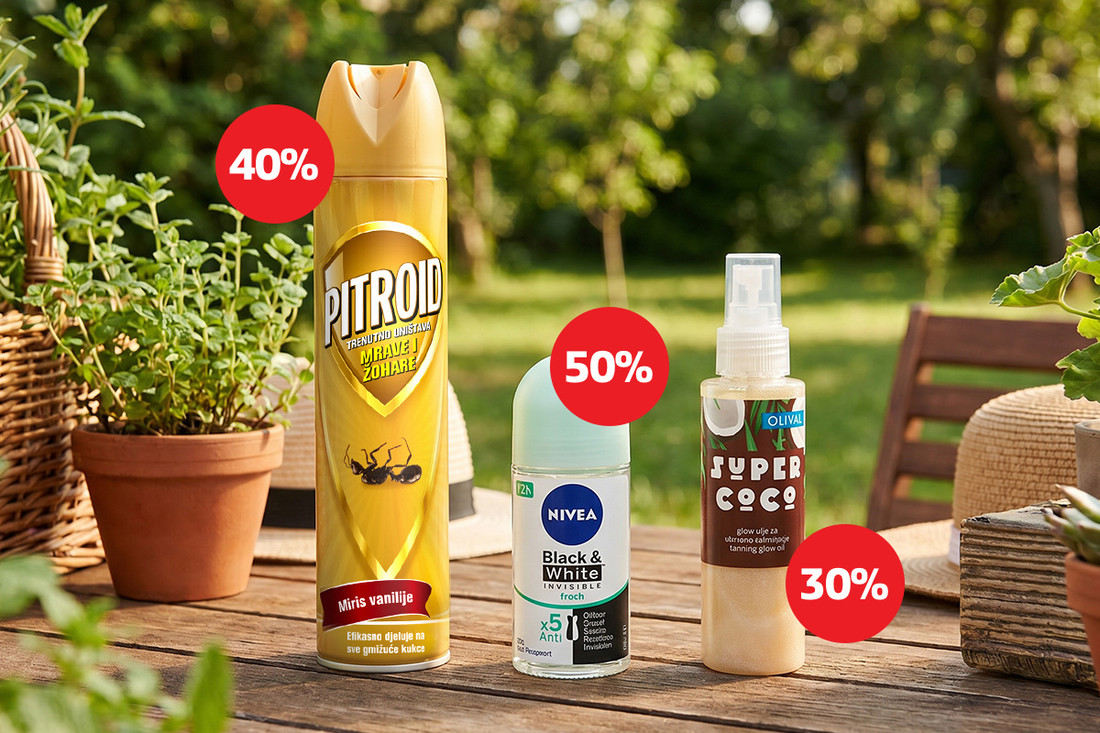 Proizvodi za boravak na otvorenom sada jeftiniji i 50%