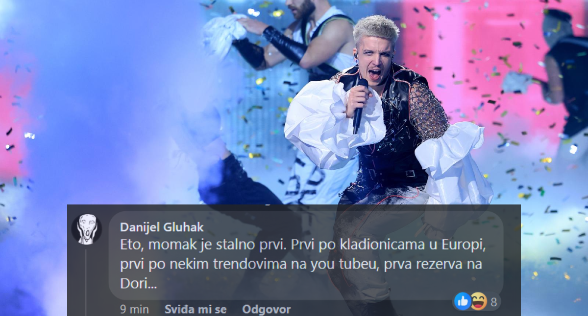 Komentar ispod našeg članka o Baby Lasagni sažeo je svu bizarnost ovogodišnje Dore