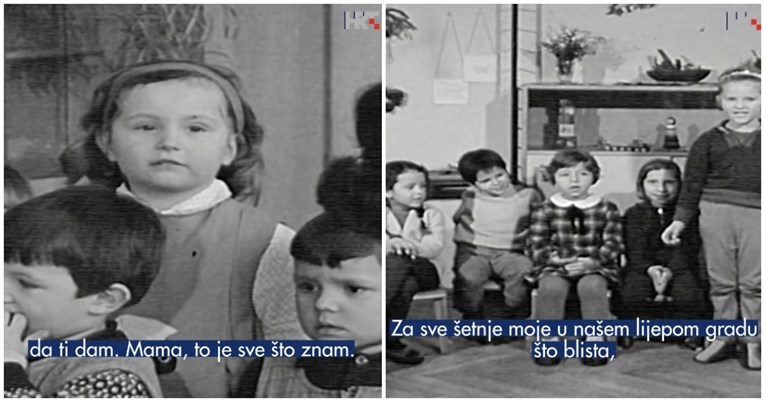 Snimka iz arhive HRT-a: Kako se Dan žena obilježavao 1968. u jednom dječjem vrtiću