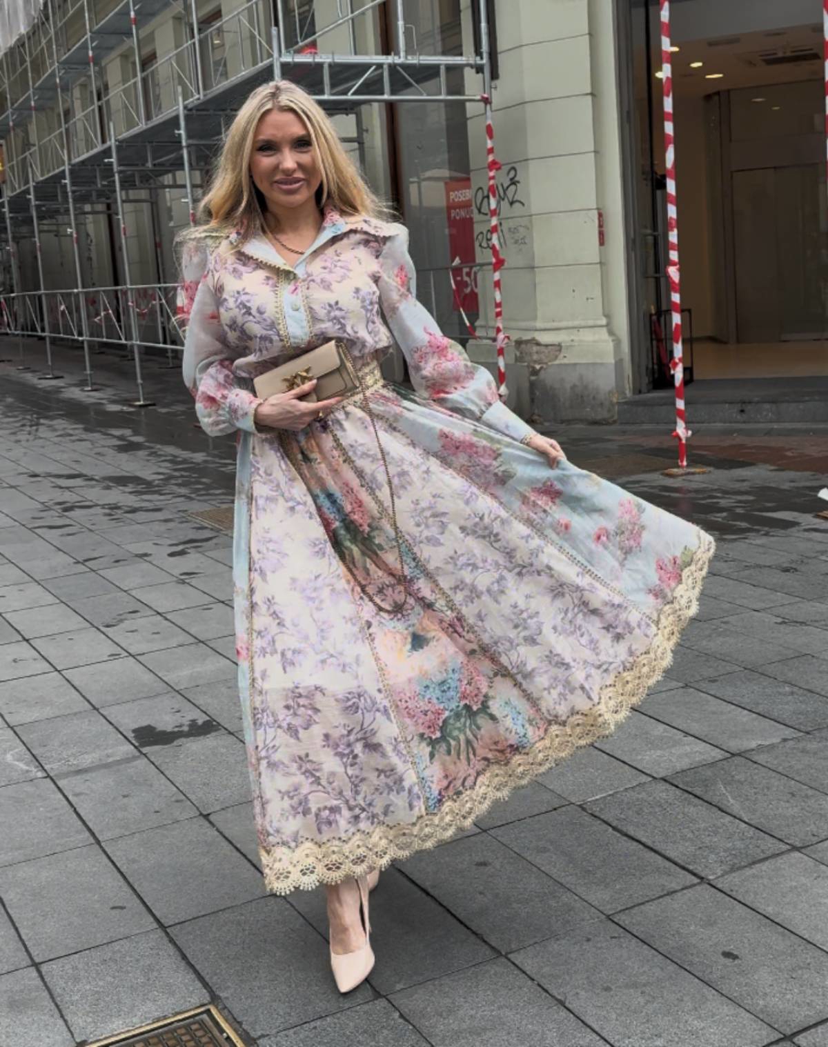 VIDEO Sreli smo Petru Meštrić u Zagrebu, upečatljivim outfitom privukla je pažnju