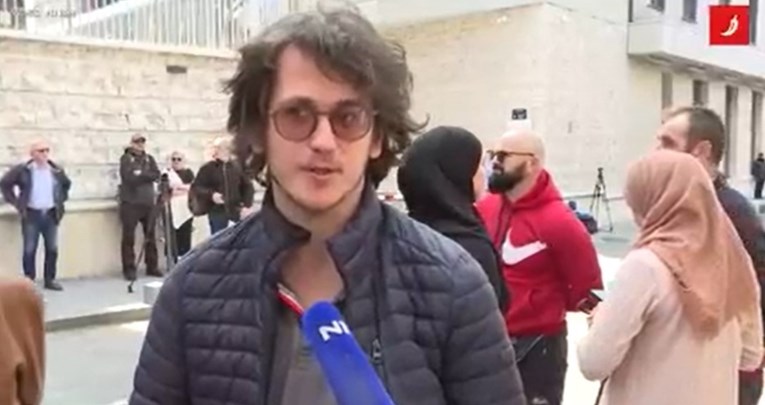 VIDEO Bosanac došao na prosvjed, ali ne zna zašto prosvjeduje: "Makar sam ja tu"