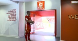 Thiago odbio dotaknuti tablu "This Is Anfield" na Liverpoolovu stadionu