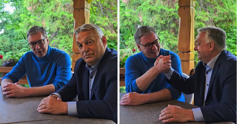 VIDEO Vučić ugostio Orbana u Beogradu. "Ne razumijem što priča, ali vjerujem mu"